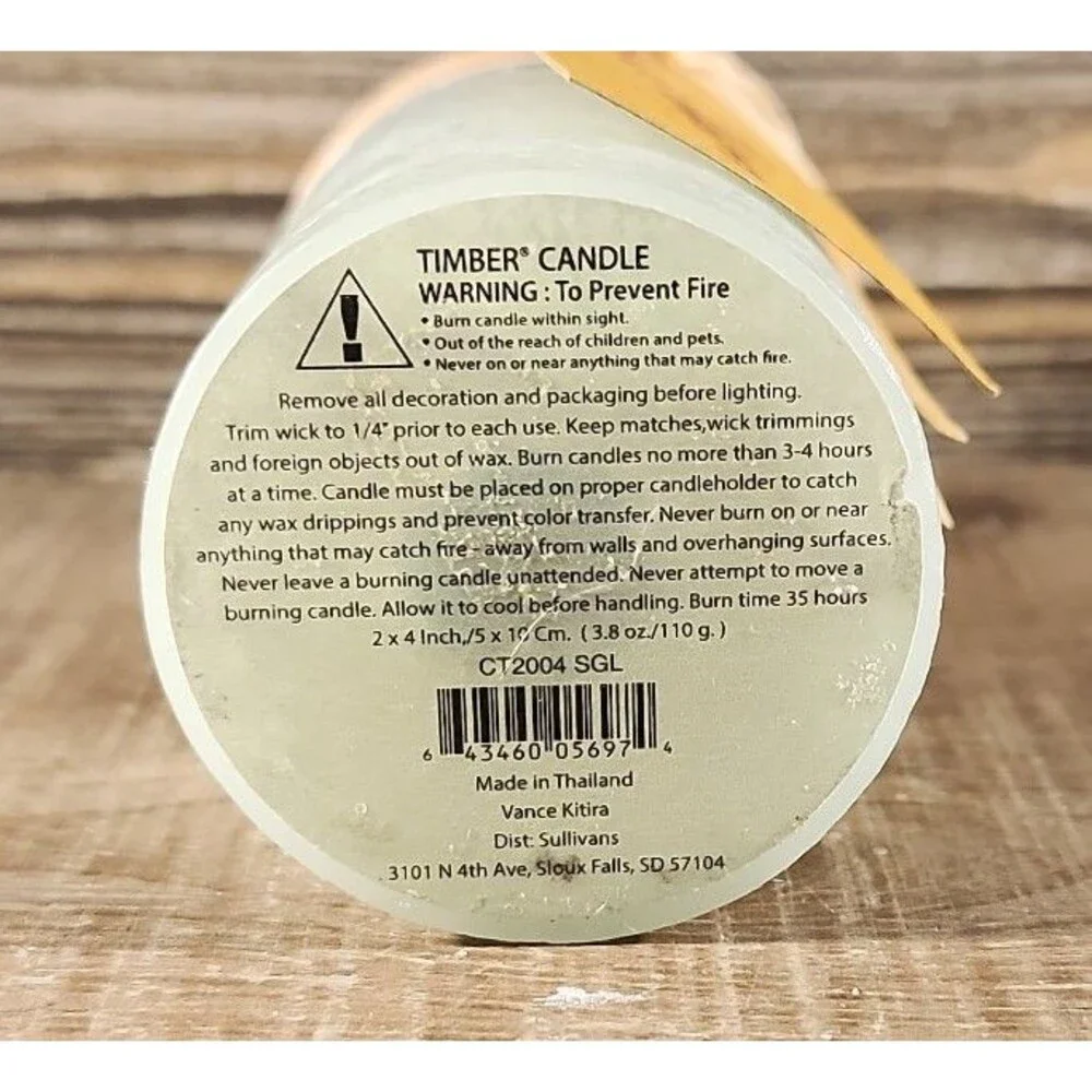 Vance Kitira Small Pillar Candle